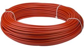 Stabdžių šarvas Saccon Italy 5mm su tepalu RED (1m)