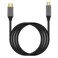 Usb C į Mini Displayport kabelis Usb Type C 3 į Mini Dp laidas 4k adapterio kabelis