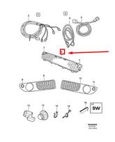 VOLVO XC70 MK2 Radiatoriaus grotelės 30796475 Originalios