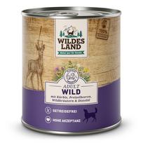 WILDES LAND Classic Adult Venison with Pumpkin konservai šunims su elniena ir moliūgais, 800g