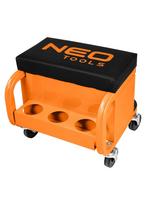 Darbo kėdė su ratukais NEO TOOLS 11-605 (3 stalčiai)