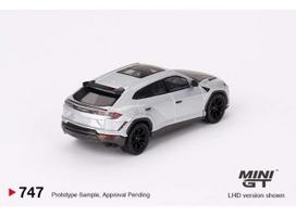 PRE-ORDER Mini GT Modeliukas 1/64 2024 Lamborghini Urus Performante, grey