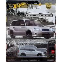 Hot Wheels Premium Fast Wagons Modeliukas Subaru Forester Wagon (yra Sandėlyje)