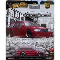 Hot Wheels Premium Fast Wagons Modeliukas Mercedes Benz AMG E36 Estate red (yra Sandėlyje)