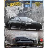 Hot Wheels Premium Fast Wagons Modeliukas Chase Audi RS 6 Avant Black