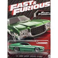 Hot Wheels Mainline Fast and Furious Modeliukas 72 Ford Gran Torino Sport green (yra Sandėlyje)