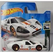 SU KAINOŽENKLIU!!! Hot Wheels Mainline Modeliukas 67 Ford GT40 Mk.IV white Gulf