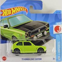 Hot Wheels Mainline Modeliukas 73 Honda Civic Custom Green
