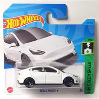 Hot Wheels Mainline Modeliukas Tesla Model Y White