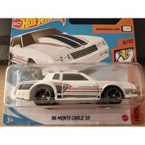 Hot Wheels Mainline Modeliukas 86 Monte Carlo SS white