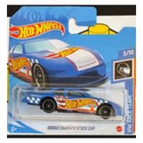Hot Wheels Mainline Modeliukas Dodge Charger Stock Car Blue Nascar (yra Sandėlyje)