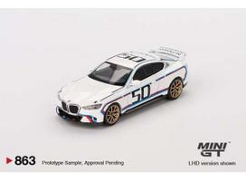 Mini GT Modeliukas 1/64 2023 BMW M4 (G82) 3.0 CSL, white (yra Sandėlyje)