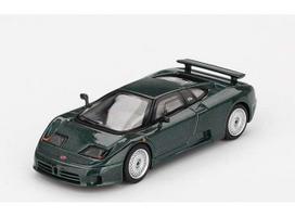 Mini GT Modeliukas 1/64 1995 Bugatti EB110 GT, verde scuro (yra Sandėlyje)