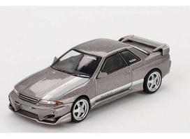 Mini GT Modeliukas 1/64 2011 Nissan GT-R (R32) Veilside Combat C-I Combat grey (yra Sandėlyje)