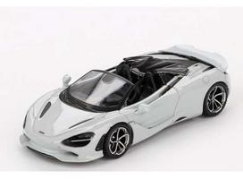 PRE-ORD3R Mini GT Modeliukas 1/64 2024 McLaren 750S Spider Cirrus, grey