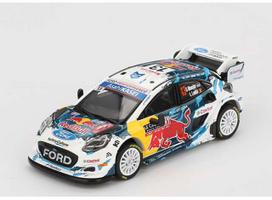 PRE-ORD3R Mini GT Modeliukas 1/64 2024 Ford Puma Rally1 #13 M-Sport Ford WRT Rally Monte Carlo, various