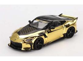 Mini GT Modeliukas 1/64 2024 Nissan Z400 Veilside FFZ400, gold chrome (yra Sandėlyje)