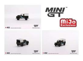 PRE-ORD3R Mini GT Modeliukas 1/64 Land Rover Defender 90 Pickup, bronze green