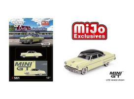 PRE-ORD3R Mini GT Modeliukas 1/64 1954 Lincoln Capri, premier yellow