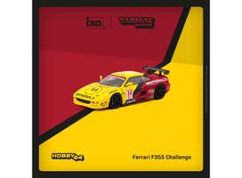 PRE-ORD3R Tarmac Modeliukas 1/64 Ferrari F355 Challenge #54 Matt Drendel, World Challenge Series 2000, yellow/red