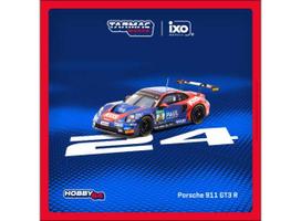 Tarmac Modeliukas 1/64 2023 Porsche 911 GT3 R DTM #24 Ayhancan Güven, blue/red (yra Sandėlyje)