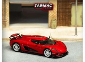 Tarmac Modeliukas 1/64 Koenigsegg Regera, red metallic (yra sandėlyje)