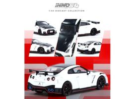 PRE-ORD3R Inno64 Modeliukas 1/64 Nissan GT-R (R35) NISMO, white