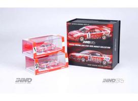 PRE-ORD3R Inno64 Modeliukas 1/64 Toyota Corona EXIV #1 *Zent* 1995 & #37 *Esso 1995 in Special Collectors box, set of 2