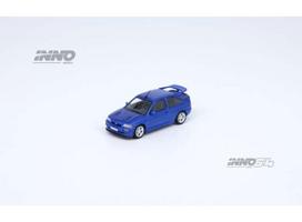 PRE-ORD3R Inno64 Modeliukas 1/64 Ford Escort RS Cosworth *left Hand Drive*, metallic blue