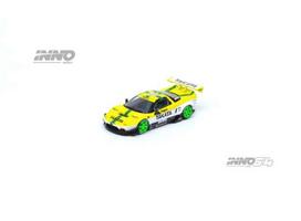 Inno64 Modeliukas 1/64 NSX Na1 Rocket Bunny V2 Aero *Takako Dome* concept livery, yellow/white/black/green rims