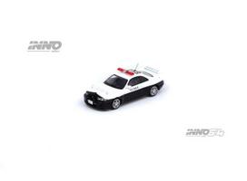 PRE-ORD3R Inno64 Modeliukas 1/64 Nissan Skyline GT-R R33 *Saitama Prefectural Police Car*, white/black