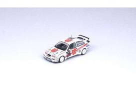 PRE-ORD3R Inno64 Modeliukas 1/64 Ford Sierra RS500 Cosworth #25 Team Wurth Racing DTM Nurnburgring winner 1988 A.Hahne, white/red