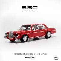 Street Weapon Modeliukas 1/64 BSC Mercedes Benz 300SEL, red (yra Sandėlyje)