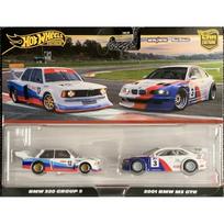 Hot Wheels Premium 2-pack Modeliukas BMW M3 E46 GTR & BMW 320 Group 5 (yra Sandėlyje)