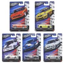 Hot Wheels Silver Line BMW M series Modeliukų rinkinys (M2,M3 E30,M4,M5 E39,M1)