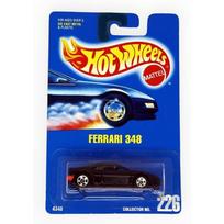 Hot Wheels MainLine Modeliukas Ferrari 348 Black Collector No 226