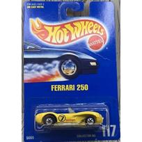 MAŽAS KAINOŽENKLIS!!!   Hot Wheels MainLine Modeliukas Ferrari 250 Yellow Collector No 117
