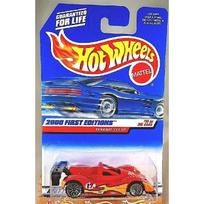 Hot Wheels MainLine Modeliukas Ferrari 333 SP Red 2000 First Edition