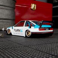 Hot Wheels Collectors Elite 64 Modeliukas Toyota Corolla Levin (AE86) Custom (yra Sandėlyje)