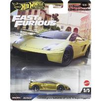 Hot Wheels Fast and Furious Modeliukas Lamborghini Gallardo LP570-4 Superleggera Gold (yra Sandėlyje)