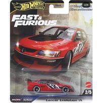 Hot Wheels Fast and Furious Modeliukas 2003 Mitsubishi Lancer Evolution IX red
