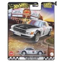 Hot Wheels Boulevard 2025 Modeliukas Mercedes Benz 500 SLC Rally Silver (yra Sandėlyje)