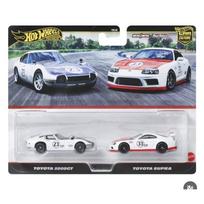 Hot Wheels Premium 2-pack Modeliukas Toyota 200GT and Toyota Supra (yra Sandėlyje)