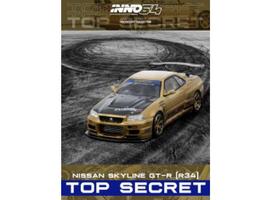 Inno64 Modeliukas 1/64 Top Secret R34 GT-R, gold (yra Sandėlyje)