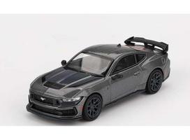 PRE-ORD3R Mini GT Modeliukas 1/64 2024 Ford Mustang Dark Horse, carbonized gray