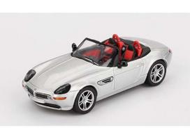 PRE-ORD3R Mini GT Modeliukas 1/64 2003 BMW Z8, titanium silver