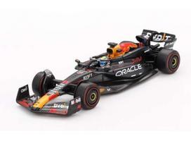 Mini GT Modeliukas 1/64 2024 Red Bull Racing RB20 #11 Sergio Perez 2nd Bahrain GP, black/red/orange