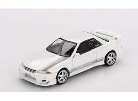 Mini GT Modeliukas 1/64 2011 Nissan Skyline GT-R (R32) Veilside Combat C-I, white