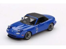 Mini GT Modeliukas 1/64 1990 Mazda MX-5 Miata Tuned Version, dark blue (yra Sandėlyje)
