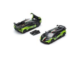 PRE-ORD3R Pop Race Modeliukas 1/64 Lamborghini Huracan STO (LP640-2 10 Anniversario, green/black